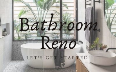Bathroom Reno – let’s get started!